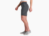 Kuhl Clothing Womens Trekr Pull On Short 8in Charcoal