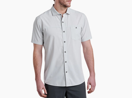 Kuhl Clothing Mens Optimizr Shortsleeve Overcast