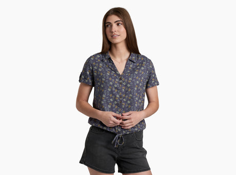 Kuhl Clothing Womens Liliana Shortsleeve Mystic print