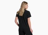 Kuhl Clothing Womens Vantage Travelr Shortsleeve Black