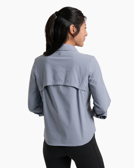 Kuhl Clothing Womens Wander Longsleeve Violet haze