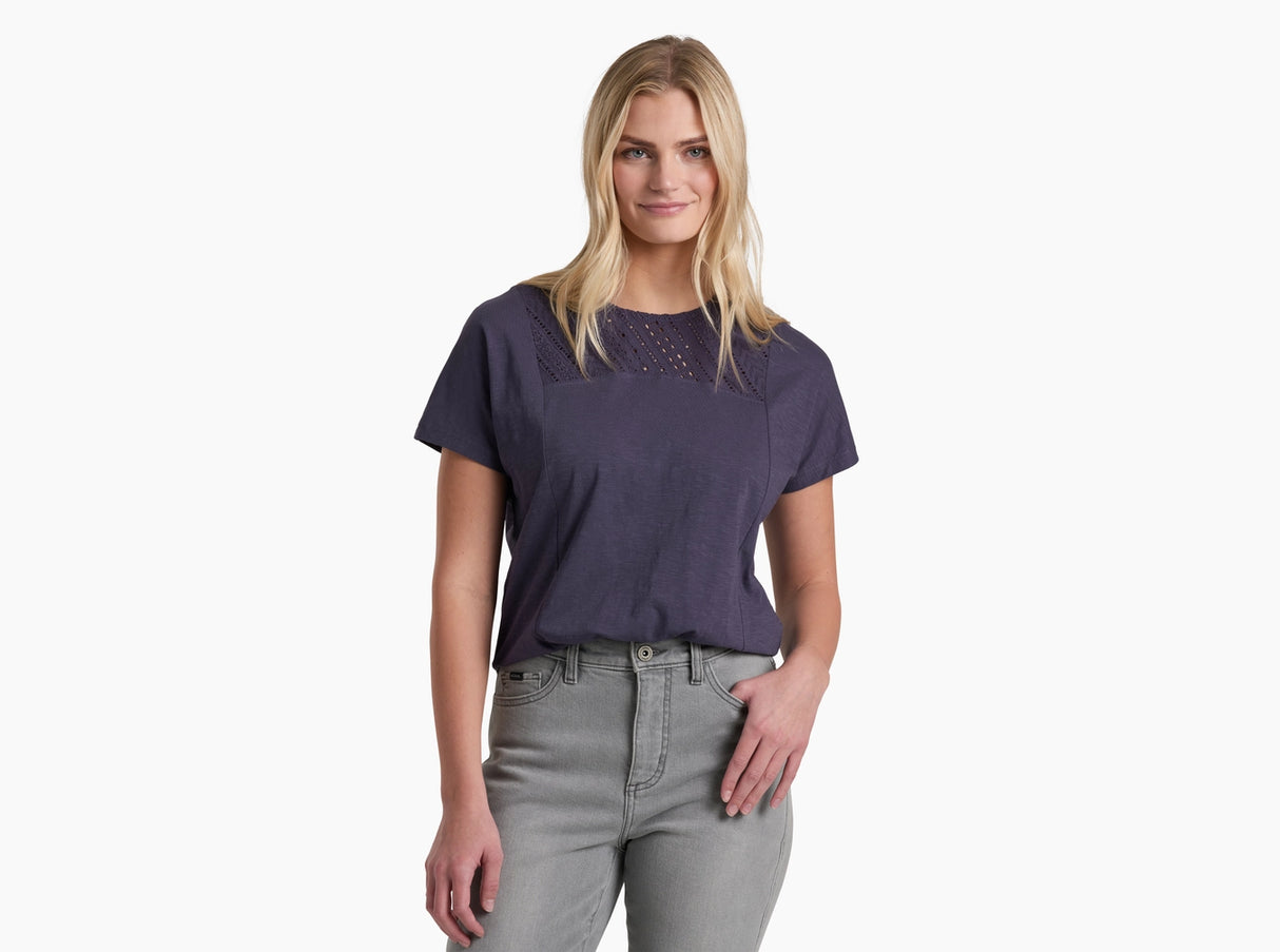 Kuhl Clothing Womens Shayla Shortsleeve Mystic