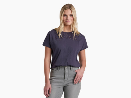 Kuhl Clothing Womens Shayla Shortsleeve Mystic