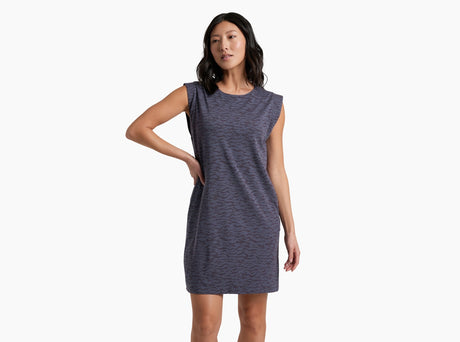 Kuhl Clothing Womens Lyra Tee Dress Mystic print
