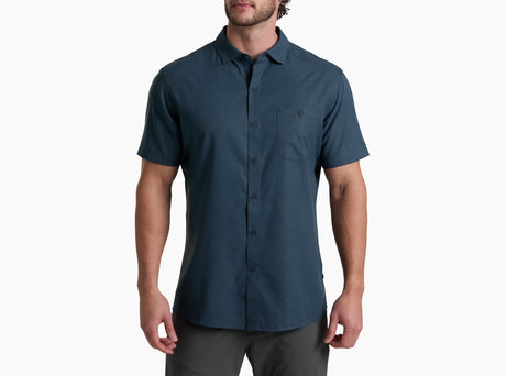Kuhl Clothing Mens Persuadr Shortsleeve idnight tide / M