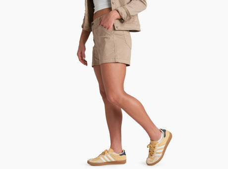 Kuhl Clothing Womens Kultivatr Short 4in Sand