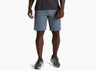Kuhl Clothing Mens Upriser Short Charcoal blue stripe
