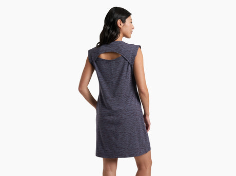 Kuhl Clothing Womens Lyra Tee Dress ystic print / M