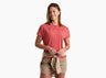 Kuhl Clothing Womens Shayla Shortsleeve Crab apple