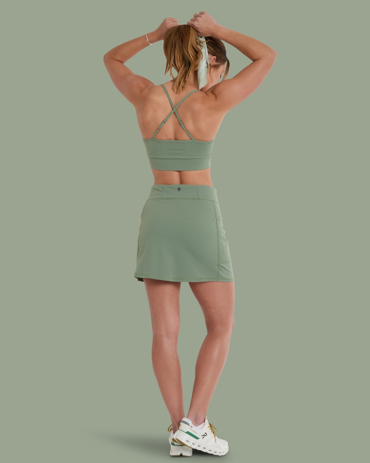 Kuhl Clothing Womens Kush Skort Slate green