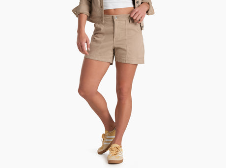 Kuhl Clothing Womens Kultivatr Short 4in Sand