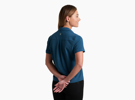 Kuhl Clothing Womens Vantage Travelr Shortsleeve Seaport