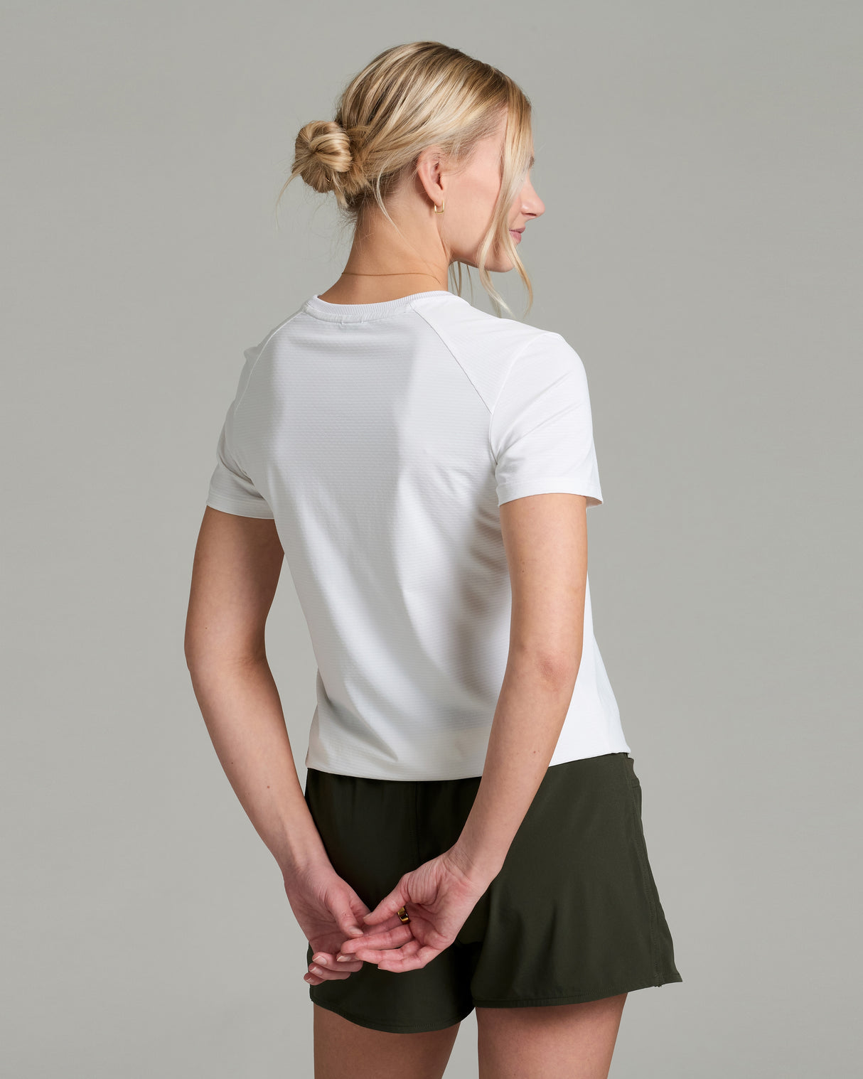 Kuhl Clothing Womens Solis Shortsleeve Crew White