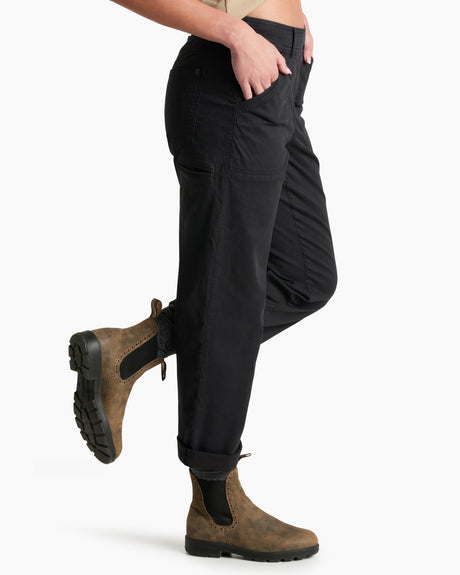 Kuhl Clothing Womens Kultivatr Pull On Crop Blackout