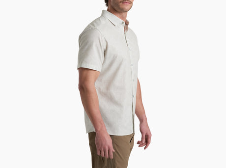 Kuhl Clothing Mens Kuhl Breeze Shortsleeve Bone