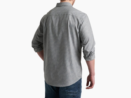 Kuhl Clothing Mens Kuhl Breeze Longsleeve Titanium