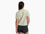 Kuhl Clothing Womens Liliana Shortsleeve Sea foam print