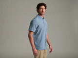 Kuhl Clothing Mens Edge Shortsleeve Mineral blue