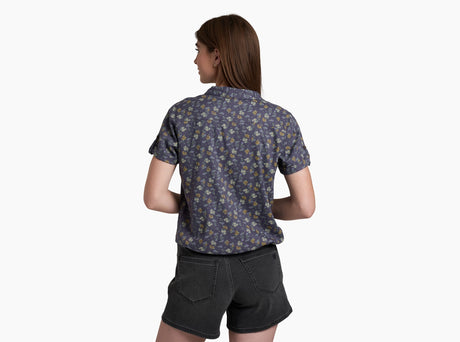Kuhl Clothing Womens Liliana Shortsleeve Mystic print
