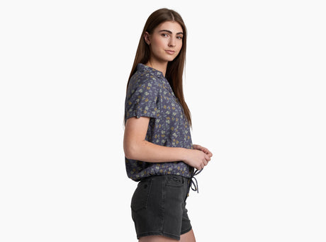 Kuhl Clothing Womens Liliana Shortsleeve Mystic print