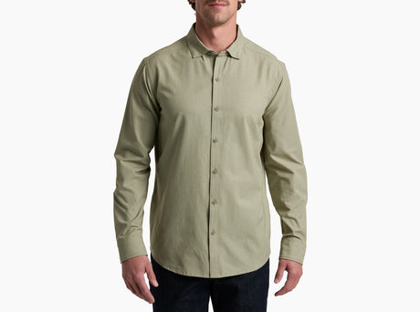 Kuhl Clothing Mens Kuhl Breeze Longsleeve agebrush / S