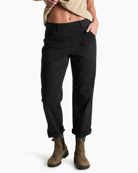 Kuhl Clothing Womens Kultivatr Pull On Crop Blackout