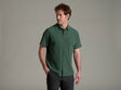 Kuhl Clothing Mens Edge Shortsleeve Smoked pine