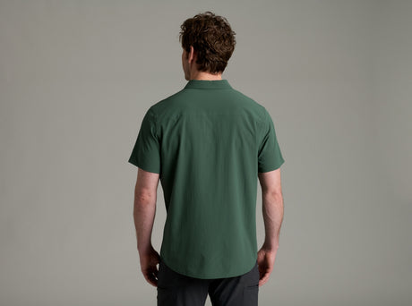 Kuhl Clothing Mens Edge Shortsleeve Smoked pine