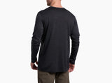 Kuhl Clothing Mens Kuhl Engineered Crew Longsleeve Black