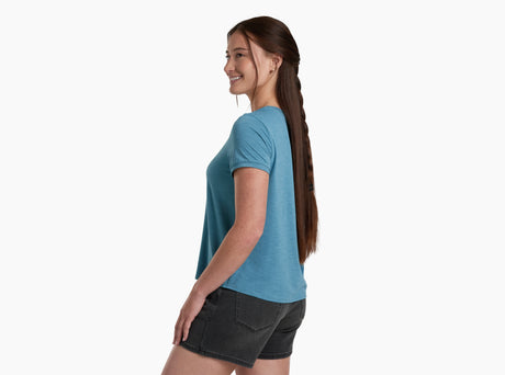 Kuhl Clothing Womens Inspira Shortsleeve Alpine lake