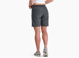 Kuhl Clothing Womens Trekr Pull On Short 8in Charcoal