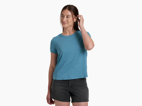 Kuhl Clothing Womens Inspira Shortsleeve Alpine lake