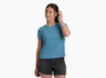 Kuhl Clothing Womens Inspira Shortsleeve Alpine lake