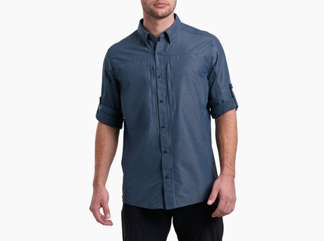 Kuhl Clothing Mens Airspeed Longsleeve Pirate blue