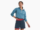 Kuhl Clothing Womens Wander 1/2 Zip Alpine lake