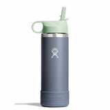 Hydro Flask Kids Wide Mouth Straw Cap Bottle 18oz Koala Koala