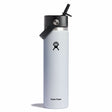 Hydro Flask 24oz Wide Flex Straw Cap Bottle, White White