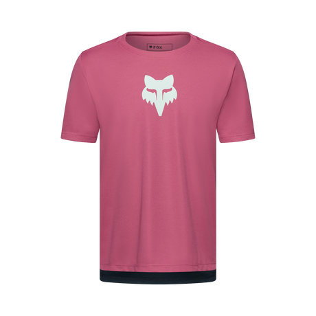 Fox Racing Yth Ranger Ss Jersey Fox Head, Dark Pink/ys Dark pink