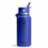 Hydro Flask Wide Flex Straw Cap Capri Blue 32oz Capri blue