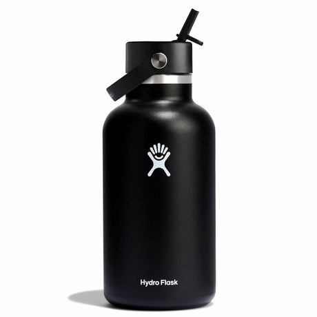 Hydro Flask Wide Flex Straw Cap Black 64oz Black