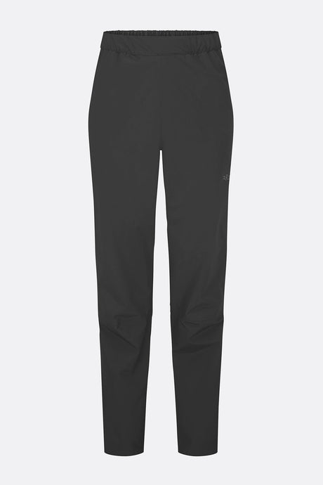 Rab Womens Downpour Waterproof Pants - Black Black /  / REGULAR - 30IN