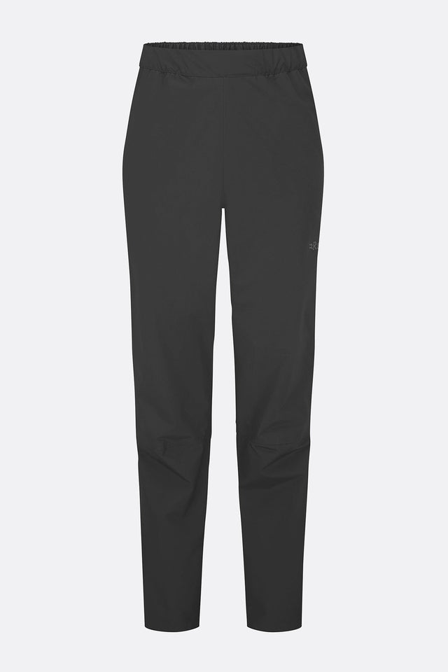 Rab Womens Downpour Waterproof Pants - Black Black /  / REGULAR - 30IN