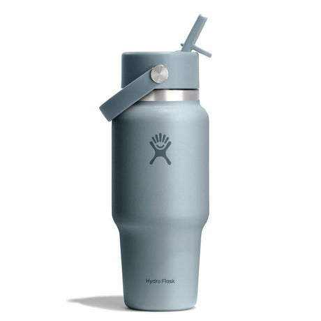 Hydro Flask Wide Flex Straw Travel Bottle Shale Gray 24oz Shale gray