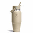Hydro Flask Wide Flex Straw Travel Bottle Oat 24oz Oat