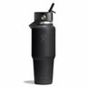 Hydro Flask Wide Flex Straw Travel Bottle, Black/32oz Black