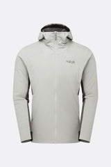 Rab Mens Xenair Alpine Flex Insulated Jacket - Light Zinc Light Zinc