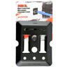 Erickson 2400 lb. Mini E-Track Plate BLACK