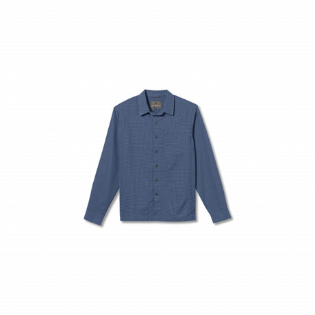 Royal Robbins Men's Desert Pucker Dry L/S Collins Blue