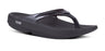 Oofos Women's Oolala Thong Sandal BLACK /  / M