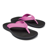 Olukai Women's Ohana Sandal DRAGON_FRUIT/BLACK